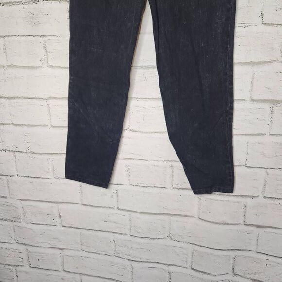 Gitano High-Rise Straight-Leg Vintage Denim Jeans Black Size 10 100% Cotton - Picture 7 of 12